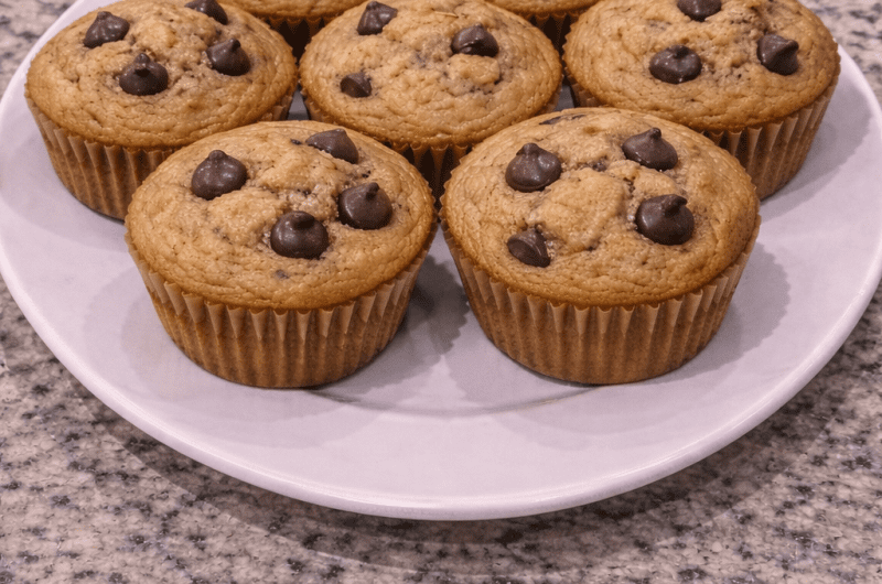 banana protein muffins