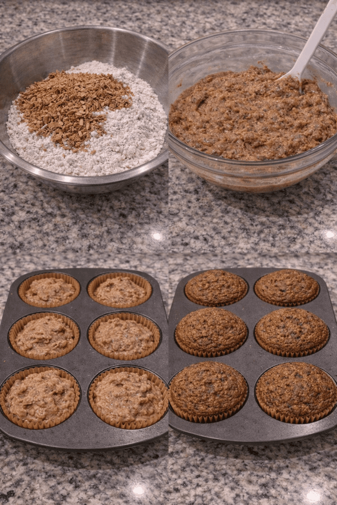 how to make bran muffins