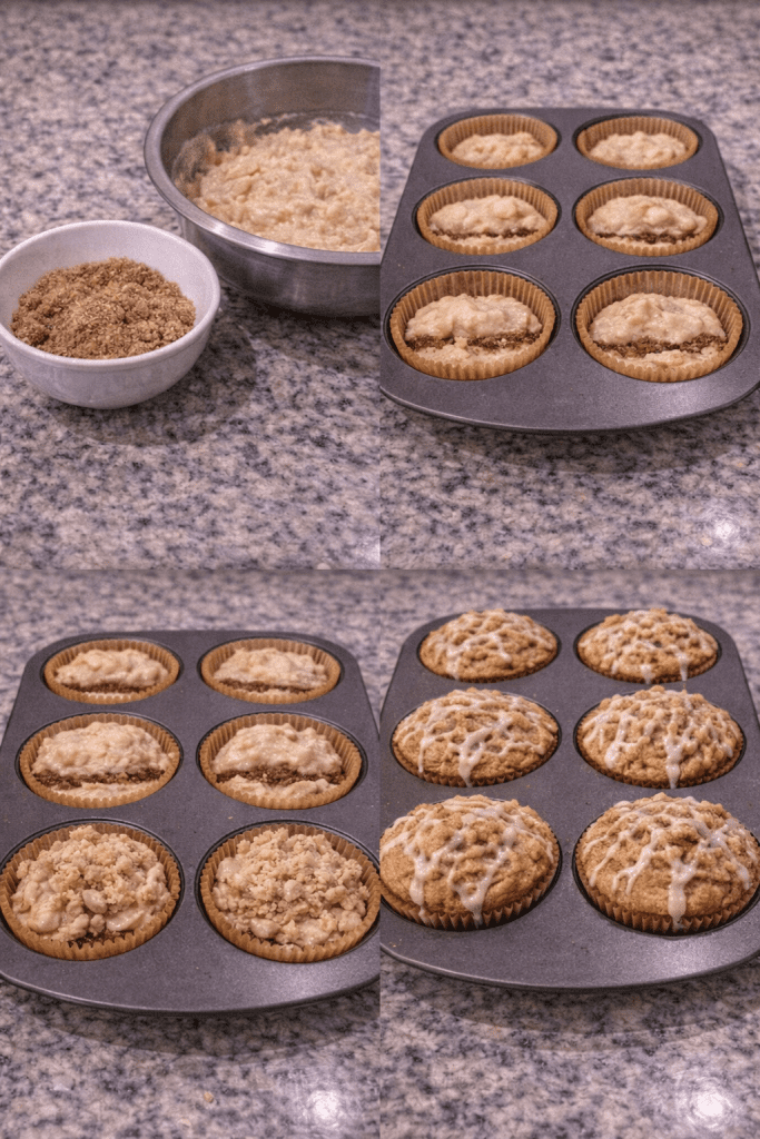 how to make coffee cake muffins