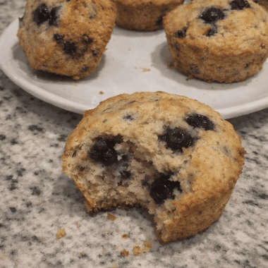 Keto blueberry muffins