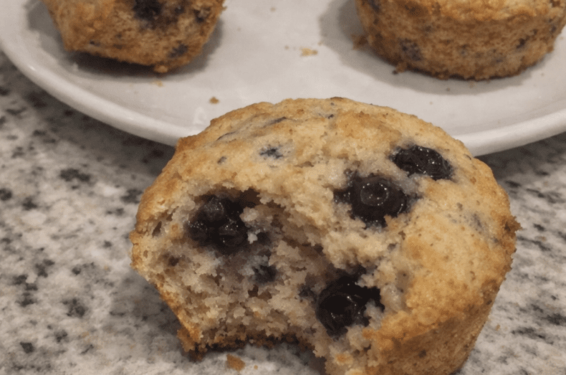 Keto blueberry muffins