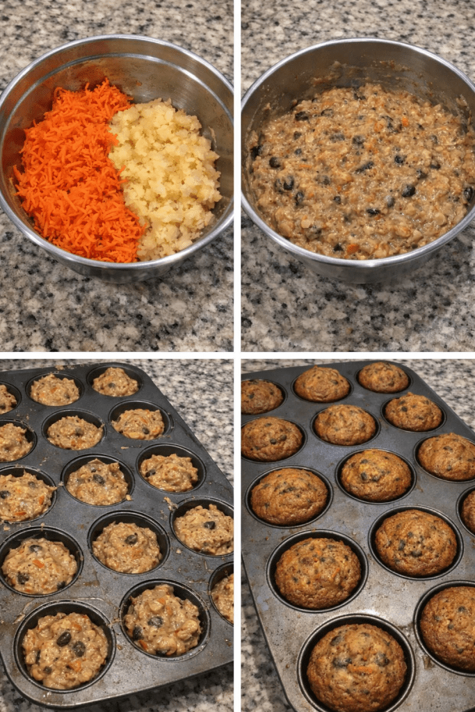 how to make morning glory muffins