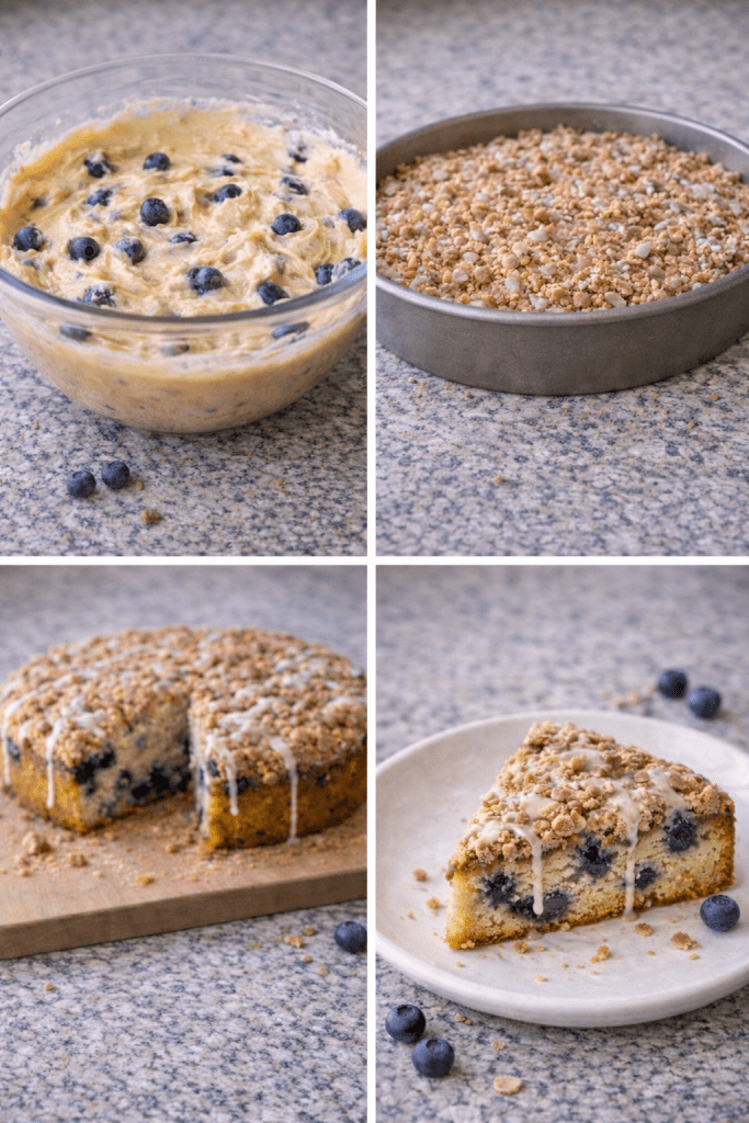 how to make blueberry coffee cake