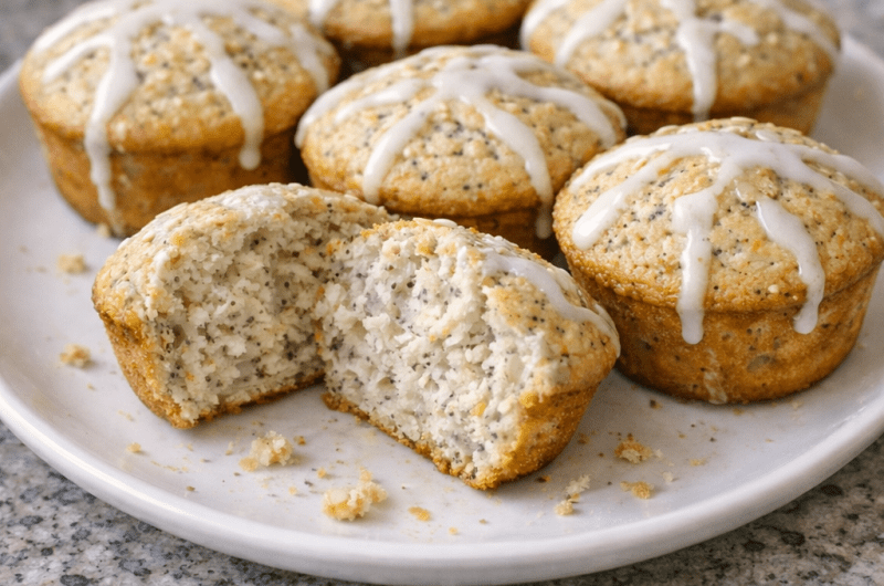 lemon poppy seed muffins