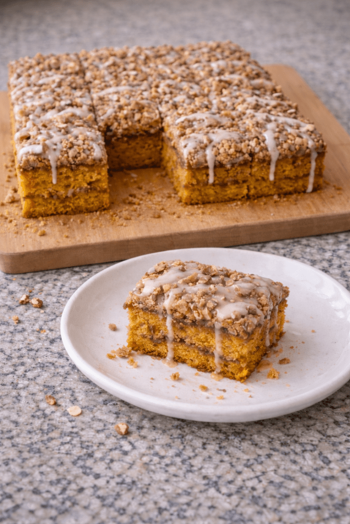 pumpkin coffee cake
