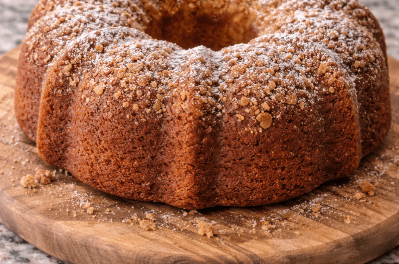 sour cream coffee cake