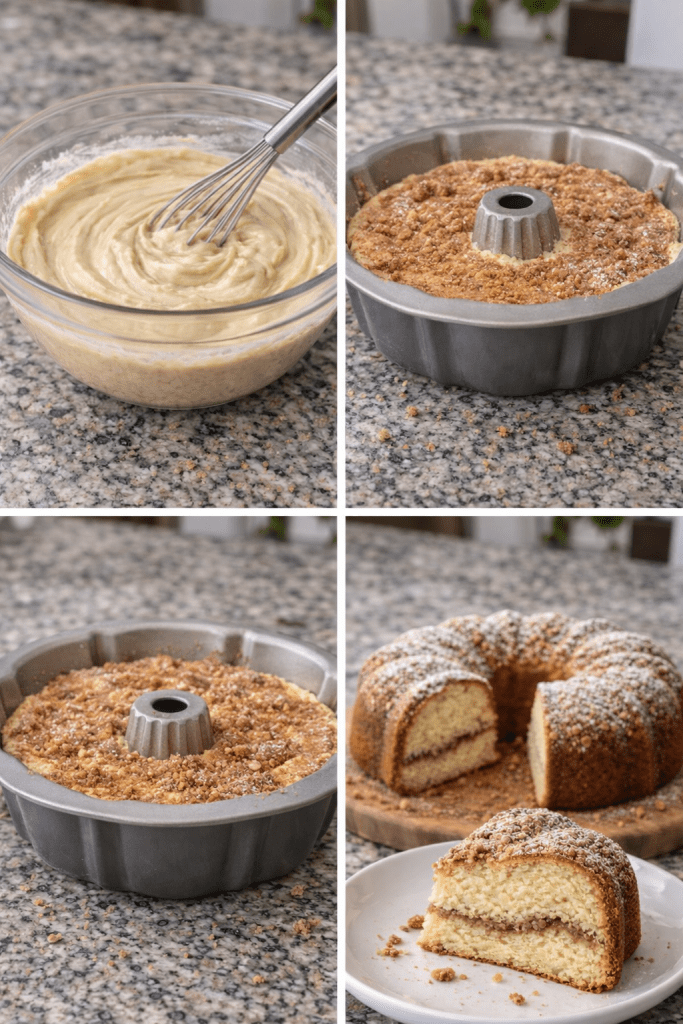 how to make sour cream coffee cake
