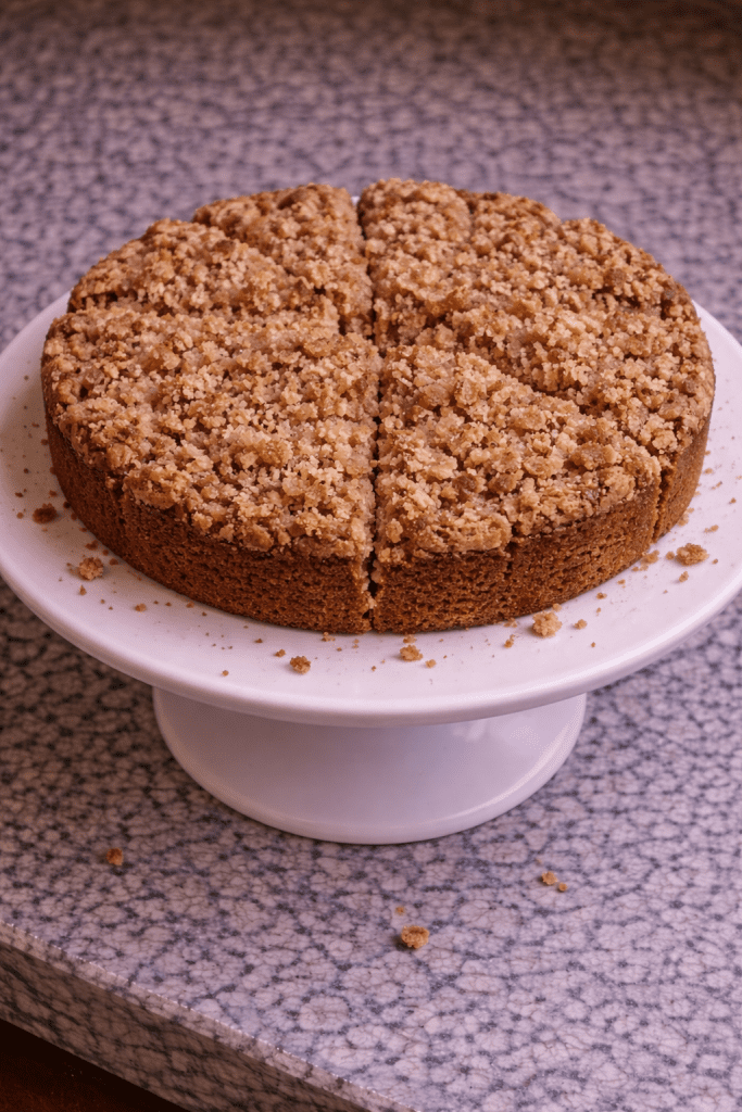 sourdough coffee cake