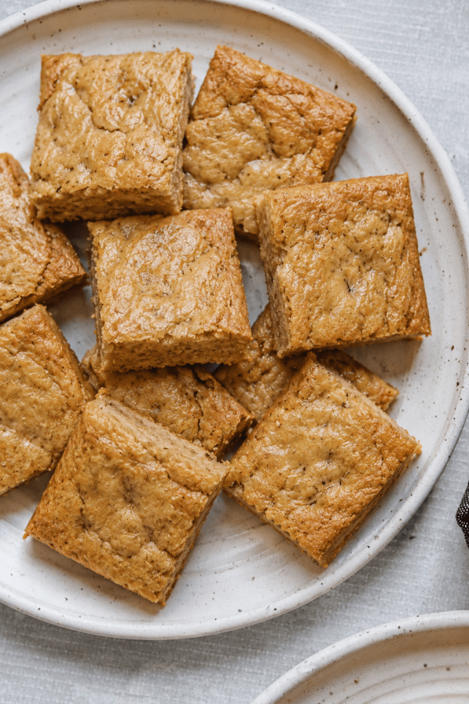 banana blondies
