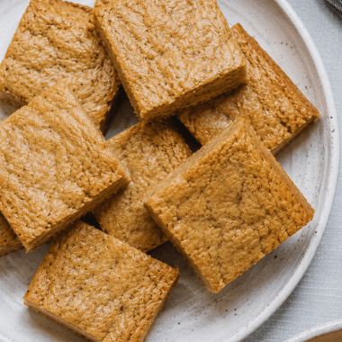 banana blondies