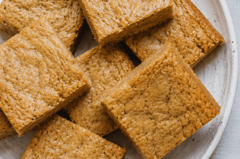 banana blondies