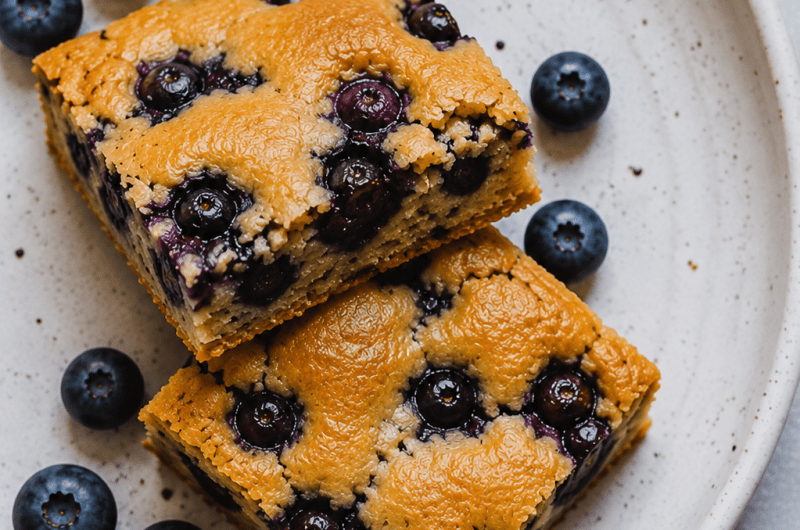 Blueberry Blondies