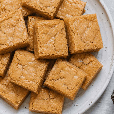 maple blondies