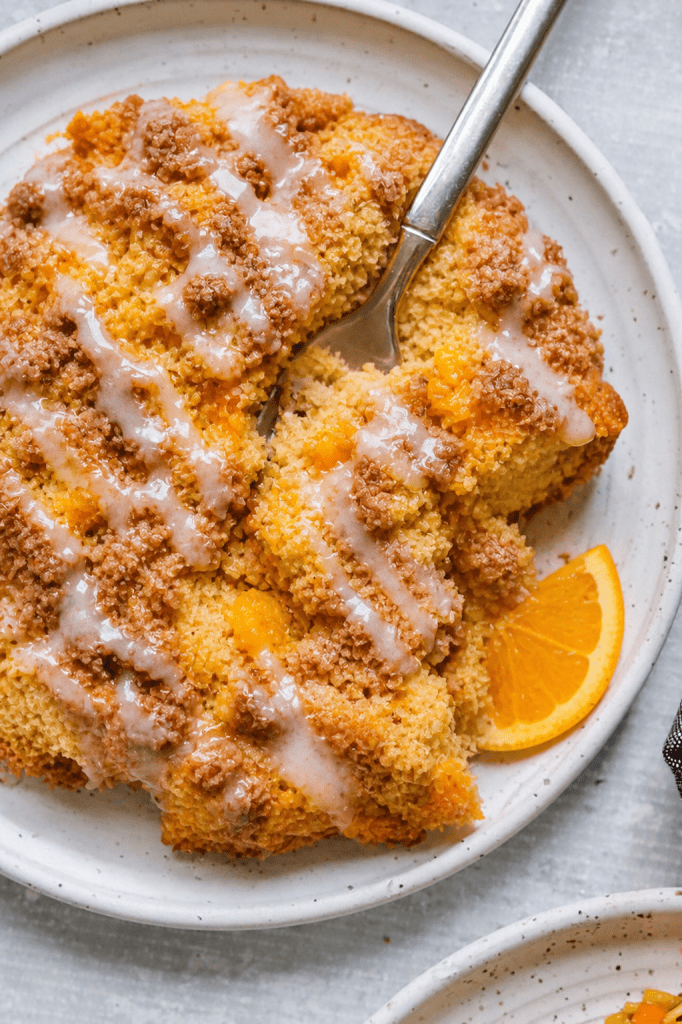 orange coffee cake