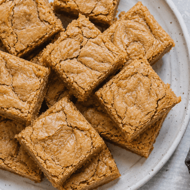 peanut butter Blondies