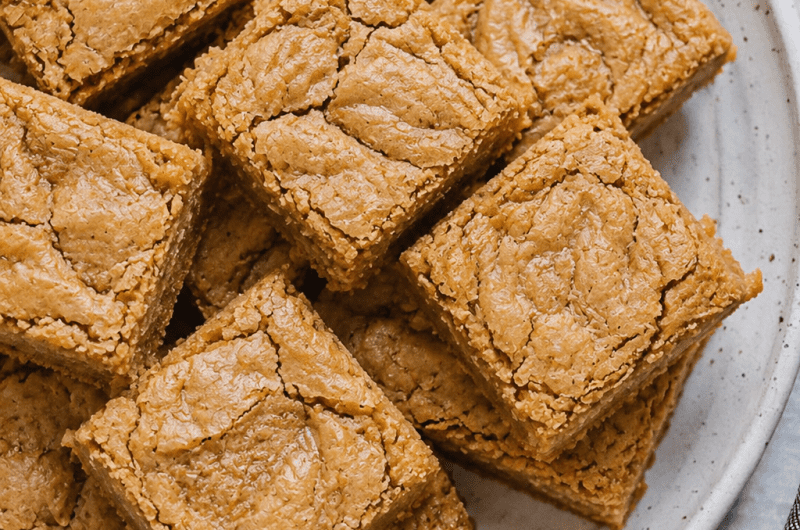peanut butter Blondies