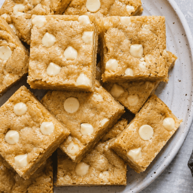 White Chocolate Blondies
