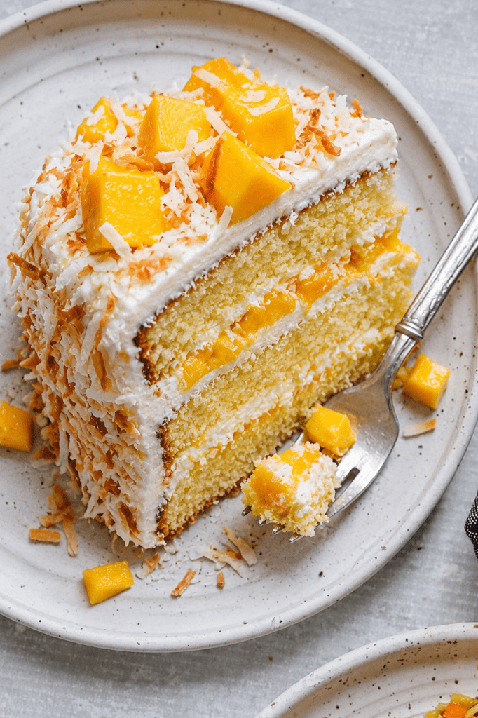 Mango Coconut Cake