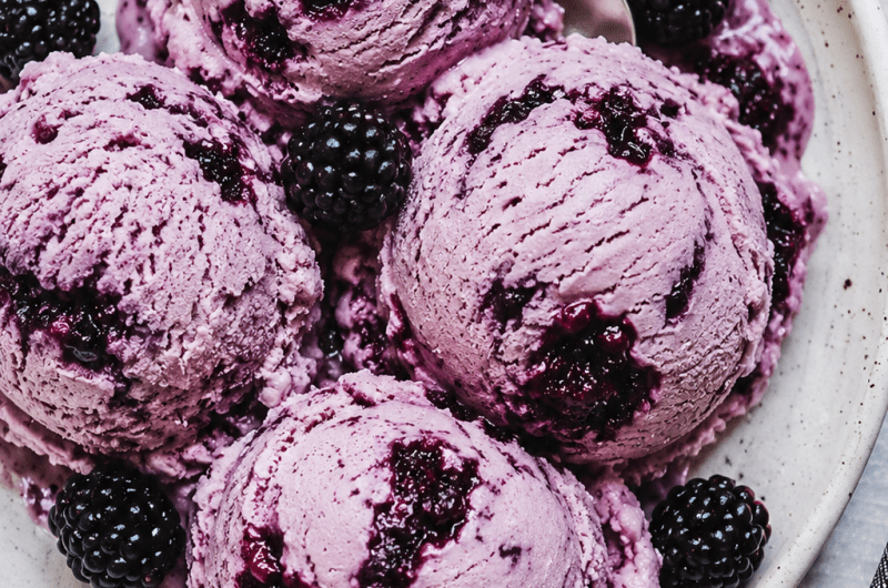 blackberry ice cream