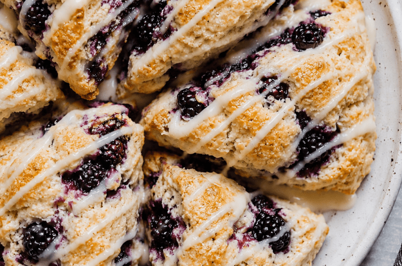 blackberry scones pic